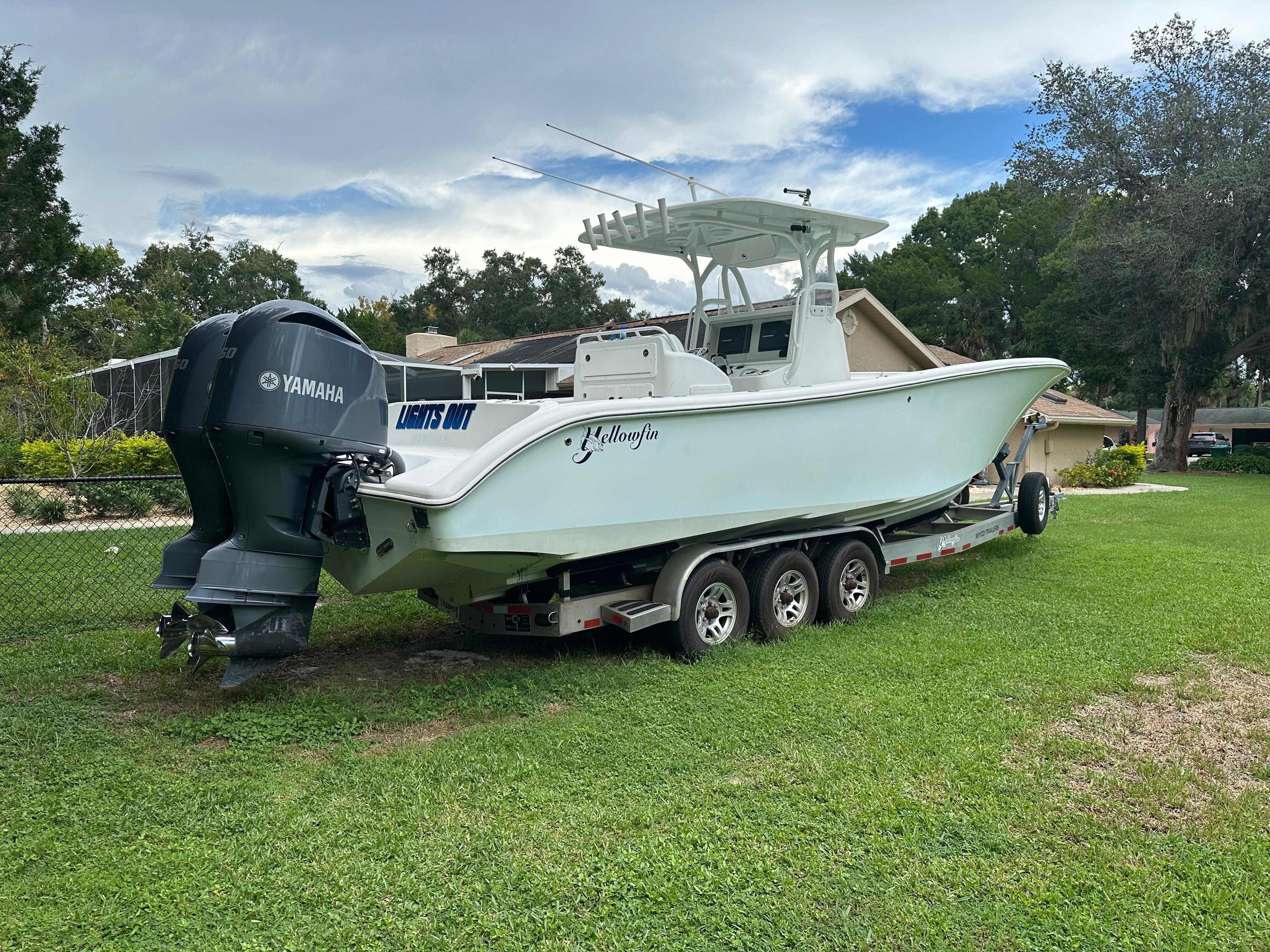 2011 Yellowfin 32 offshore