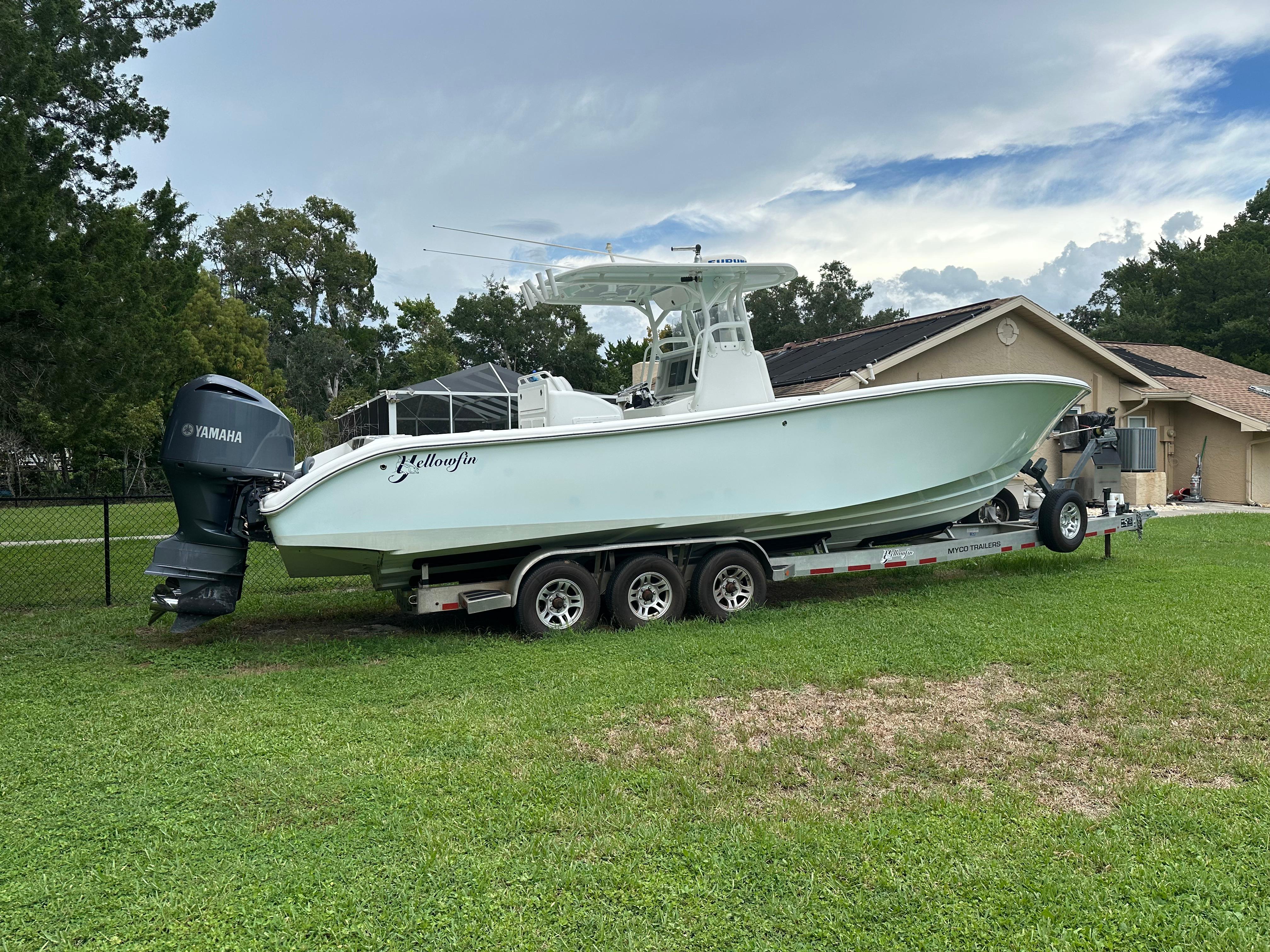 2011 Yellowfin 32 offshore