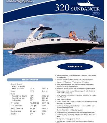 Sea-ray 320-SUNDANCER image