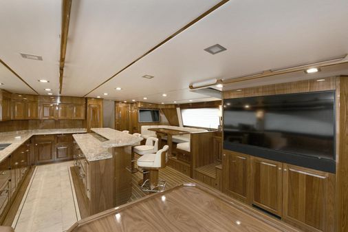 Viking 80 Enclosed Skybridge image