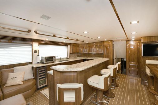 Viking 80 Enclosed Skybridge image