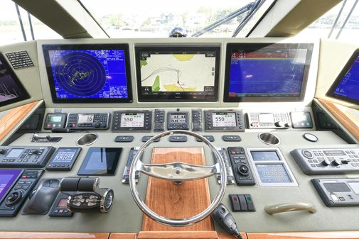 Viking 80 Enclosed Skybridge image