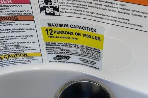 Sea Ray SPX 210 image