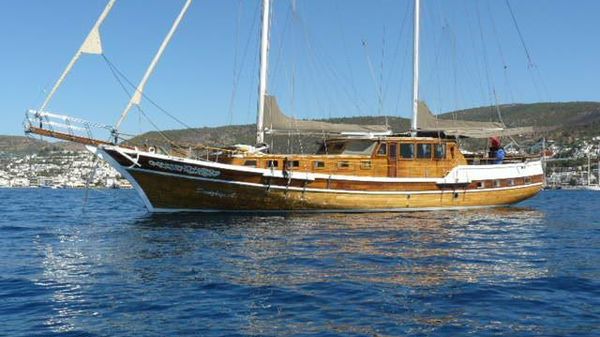 Custom Wood Sailing Yacht