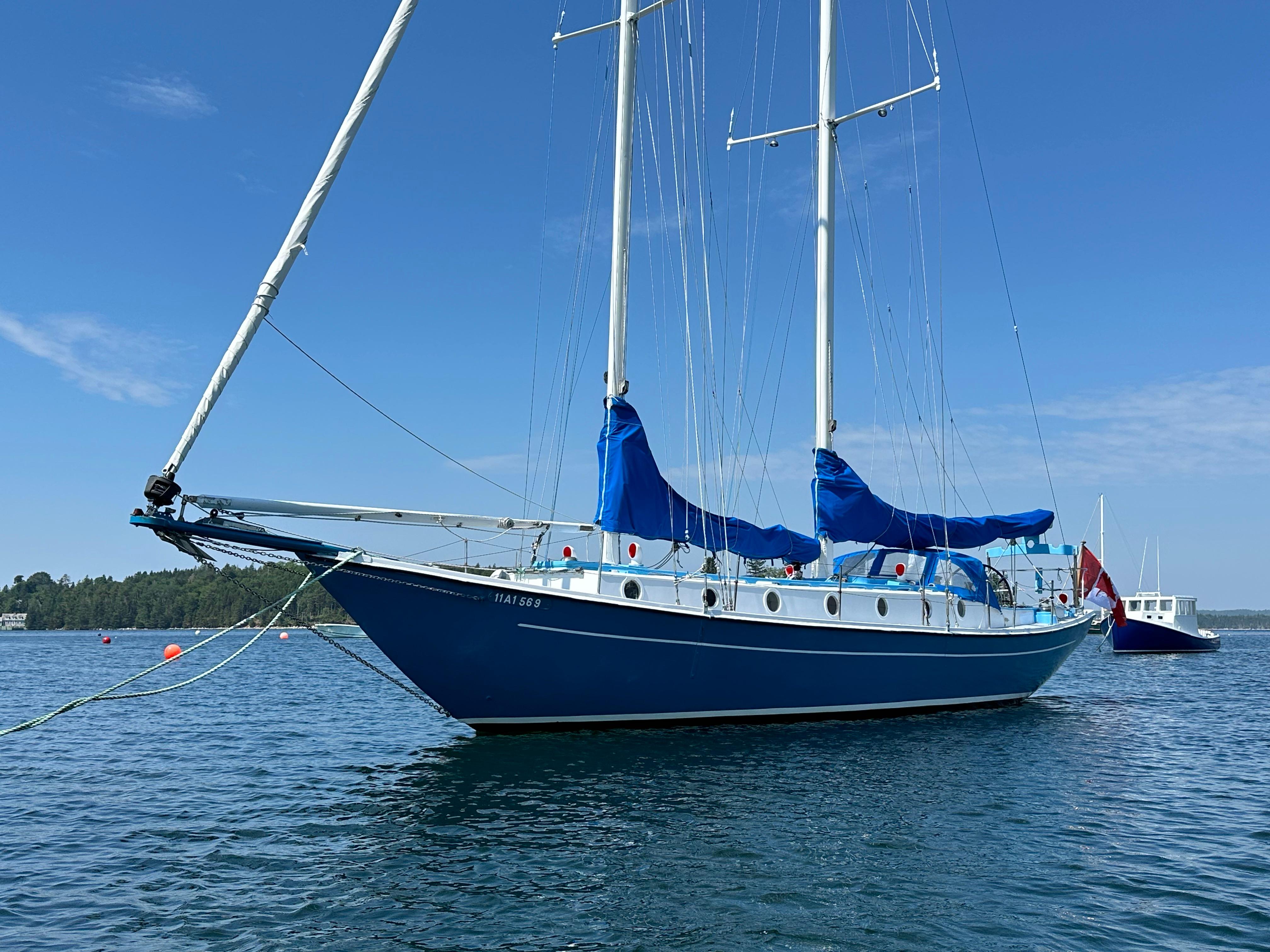 1999 Custom Gerald Stevens Designed 44 Schooner – Sunnybrook