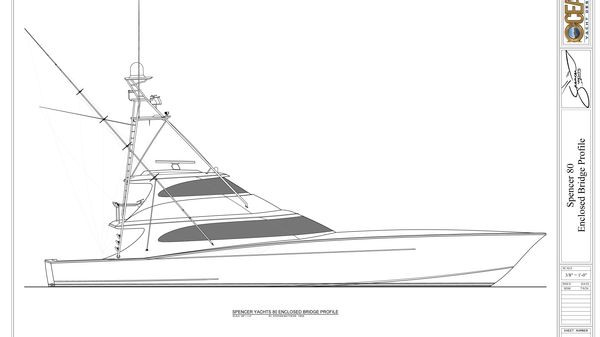 Spencer Yachts 80 Custom Sportfish 