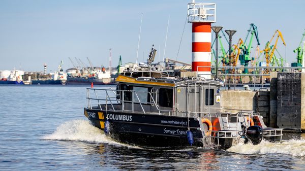 Workboat catboat