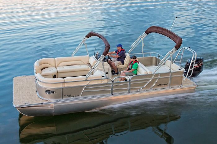 2020 Landau Island Breeze 252 Cruise Rear Lounge