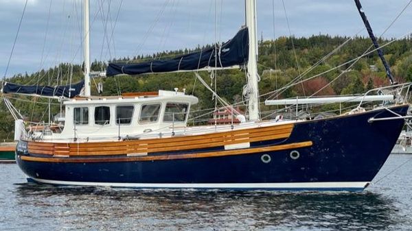 Fisher Pilothouse Motorsailer