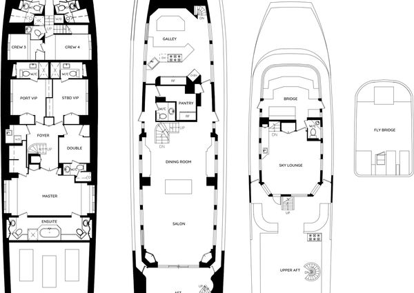 Hatteras Tri-Deck Motoryacht image