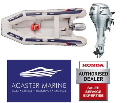 Honwave T38-INFLATABLE-20HP-HONDA-OUTBOARD image