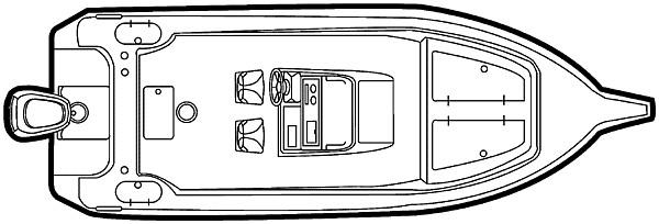 2001 Century 2300 center console