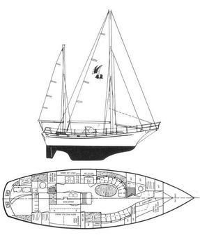 Vagabond 42 Ketch image