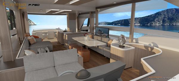 Cayman Yachts 760 fly image