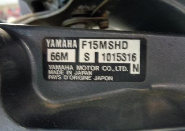 Yamaha Outboards f15mshd image
