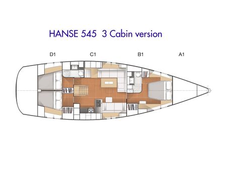 Hanse 545 image