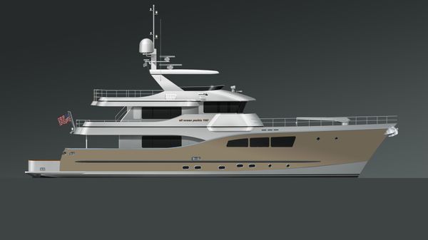 All Ocean Yachts Tri-Deck Explorer Yacht