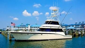 Hatteras Enclosed Bridge 