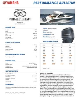 Cobalt 30SC-OUTBOARD image