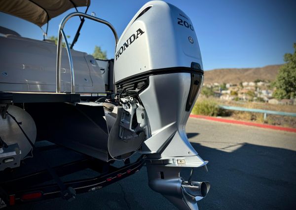 Tahoe-pontoon CASCADE-PLATINUM-REAR-J-LOUNGER image