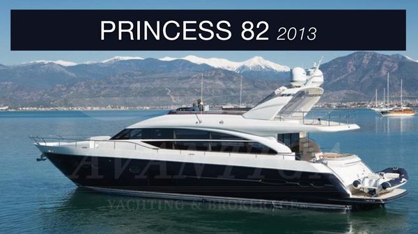 Princess Flybridge 82 Motor Yacht 