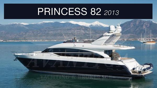 Princess Flybridge 82 Motor Yacht