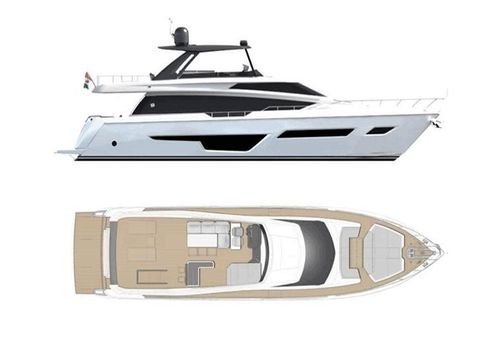 Ferretti Yachts 780 image