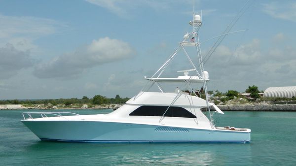 Viking Yachts Open Bridge Convertible with Tower 