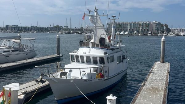 Custom Three Keel Trawler Cruiser 