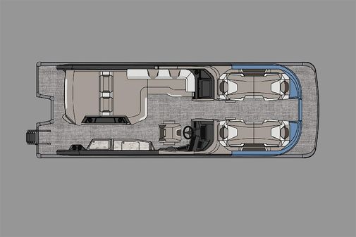 Tahoe-pontoon GRAND-TAHOE-VERSATILE-REAR-BENCH-WINDSHIELD image