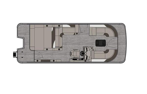 2024 Tahoe Pontoon LTZ Versatile Rear Lounger