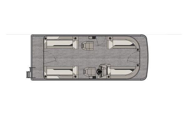 Tahoe-pontoon SPORT-85-QUAD-LOUNGER - main image