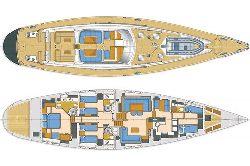 Jongert 2700M Cutter Deck saloon image