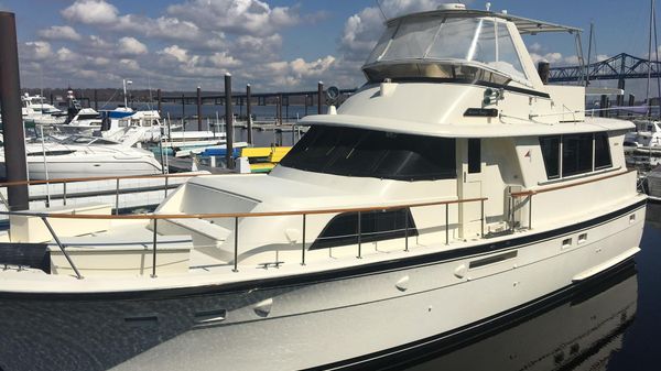 Hatteras Motor Yacht Extended Deck