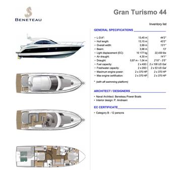 Beneteau Gran Turismo 44 image