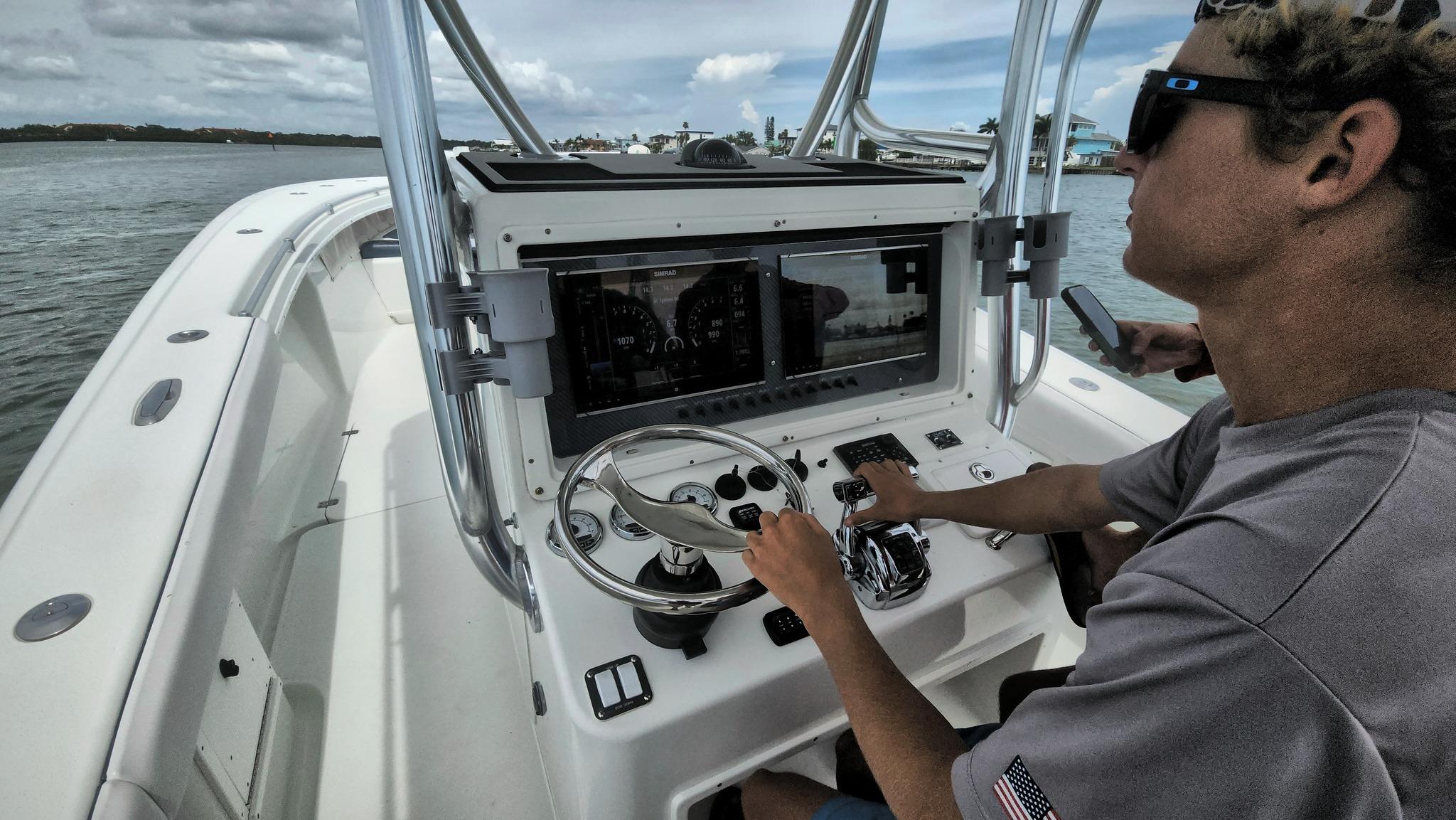 2006 Yellowfin 34 offshore