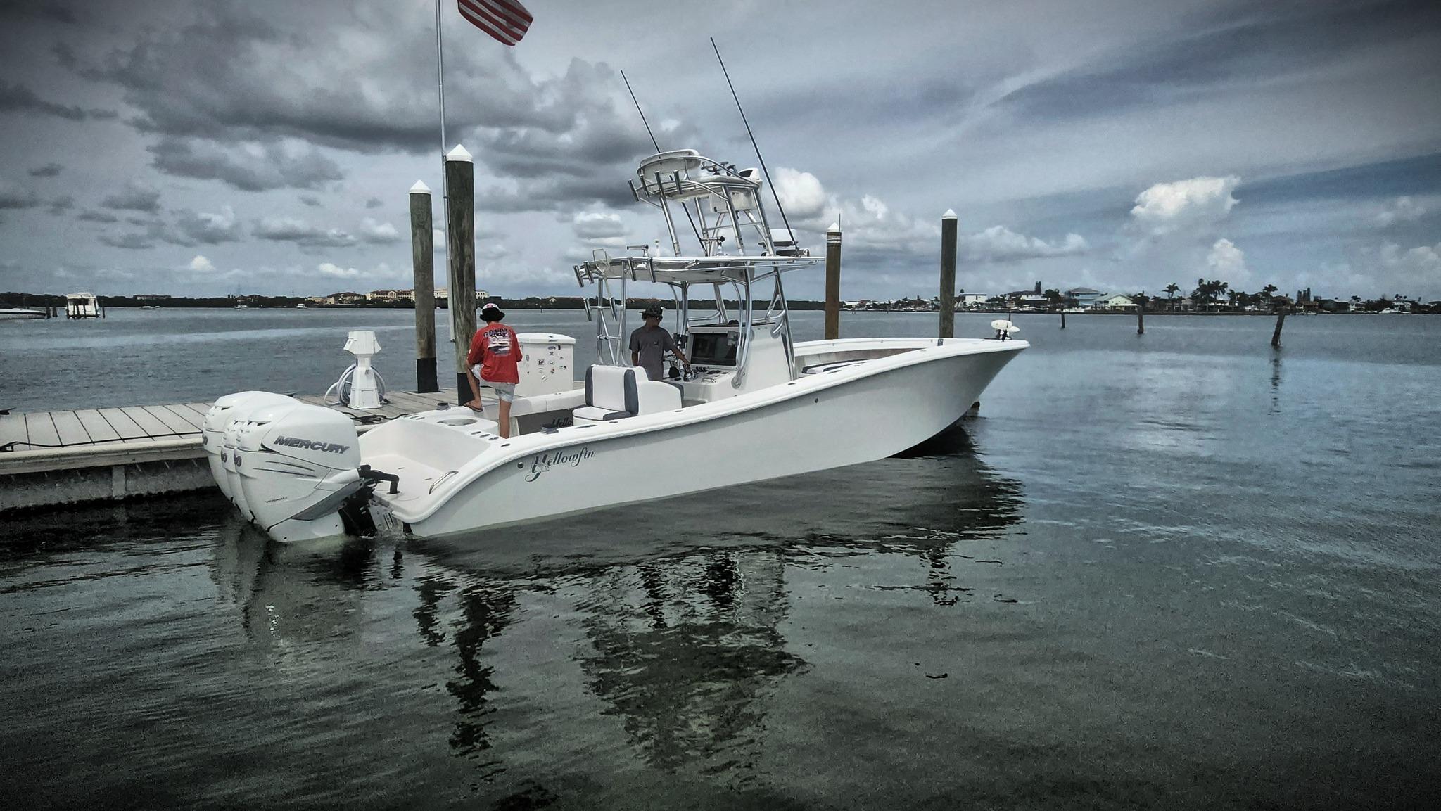 2006 Yellowfin 34 offshore