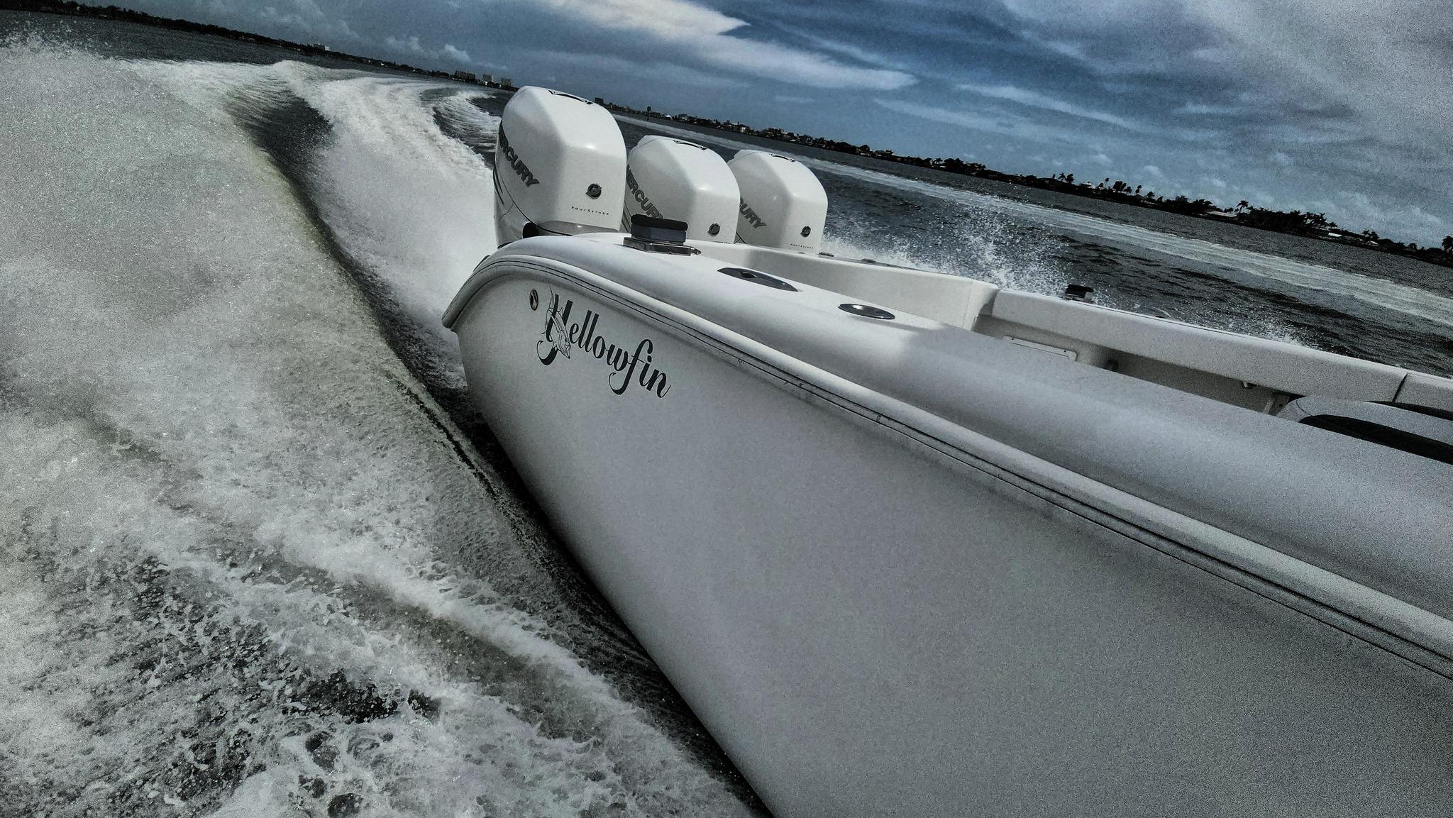 2006 Yellowfin 34 offshore