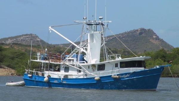 Custom Richard Bergeron Converted Shrimp Trawler 
