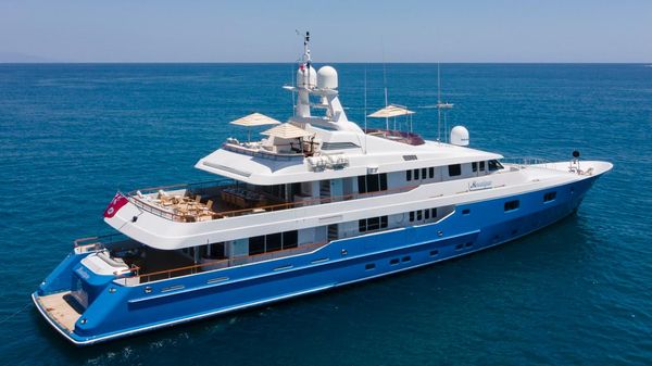 Custom Proteksan-Turquoise Tri Deck Motor Yacht