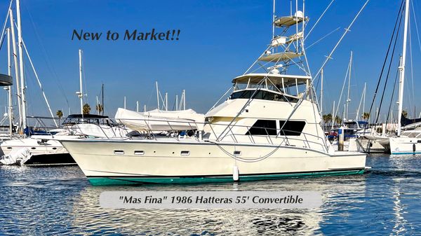 Hatteras 55 Convertible 