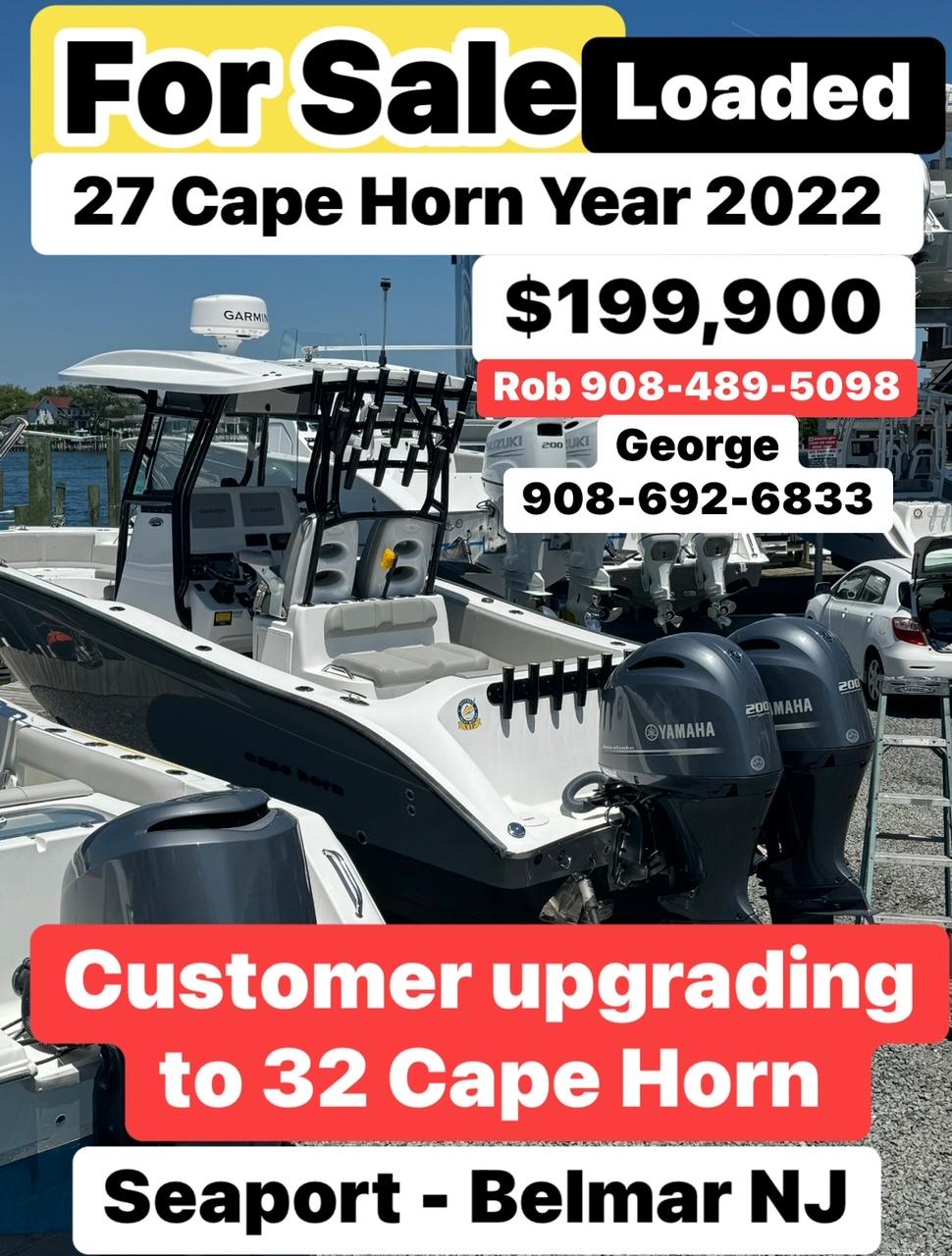 CAPE HORN 42 ダウン　CASABLANCA 白 Cape Horn Boats