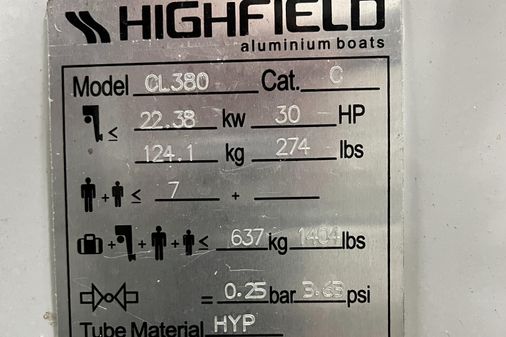 Highfield Classic 380 GT image