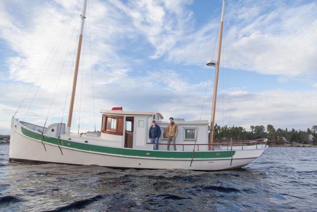 sailing trawler for sale