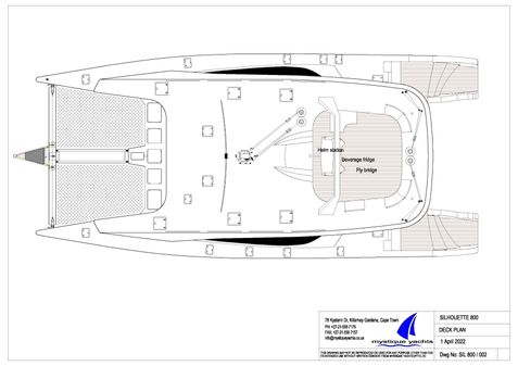 Custom Mystique Yachts Silhouette 800 image