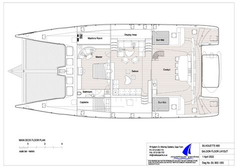 Custom Mystique Yachts Silhouette 800 image