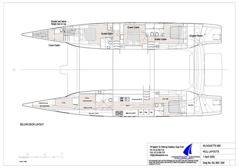 Custom Mystique Yachts Silhouette 800 image