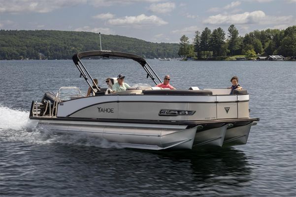 Tahoe-pontoon CASCADE-CRUISE-REAR-BENCH - main image