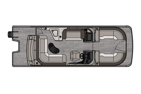 Tahoe-pontoon CASCADE-ELITE-WINDSHIELD - main image