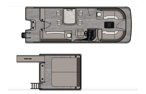 2025 Tahoe Pontoon Cascade Entertainer Funship